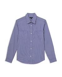 Hendrixon Regular Fit Striped Poplin Shirt