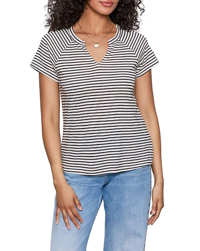 Notch Neck Tee