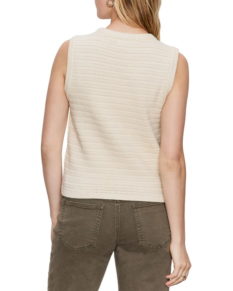 Textured Sweater Vest
