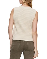 Textured Sweater Vest