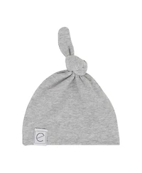 Unisex Knotted Wearable Blanket & Knot Hat Set with Matching Mittens - Baby
