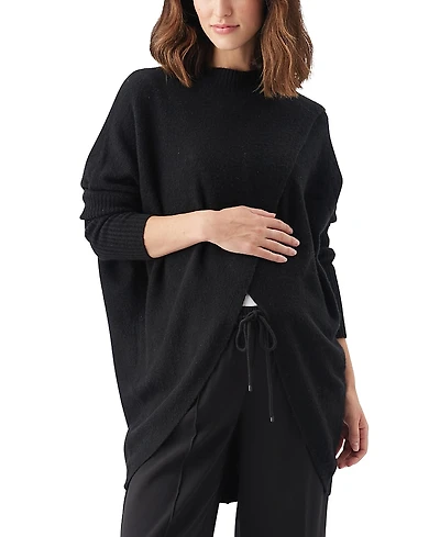 Ripe Maternity Hallie Cross Over Knit Sweater