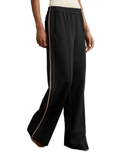 Side Stripe Wide Leg Pants