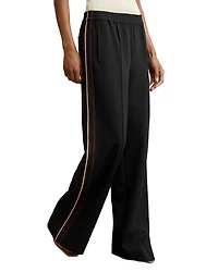 Side Stripe Wide Leg Pants