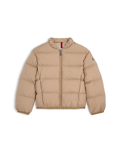 Moncler Girls' Ora Down Bomber Jacket - Little Kid