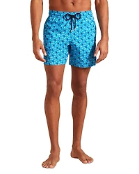 Vilebrequin Mahina Micro Ronde Des Tortues Print 7 Swim Trunks