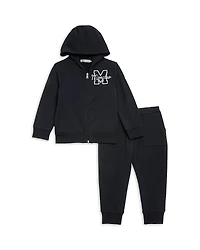 Moncler Boys' Logo Zip Hoodie & Jogger Pants Set - Baby, Little Kid