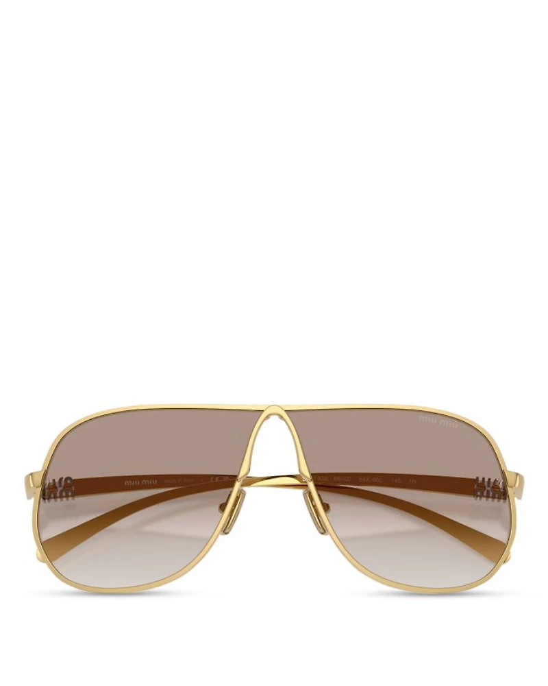 Aviator Sunglasses, 66mm
