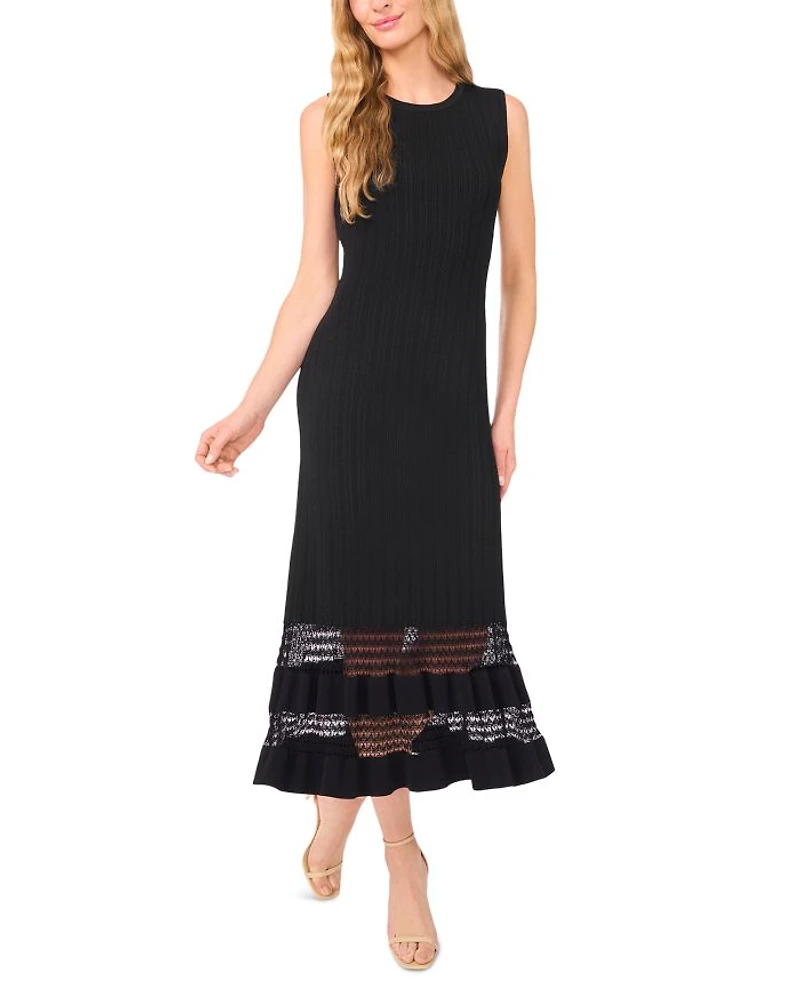 Round Neck Sleeve Dress