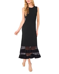Round Neck Sleeve Dress