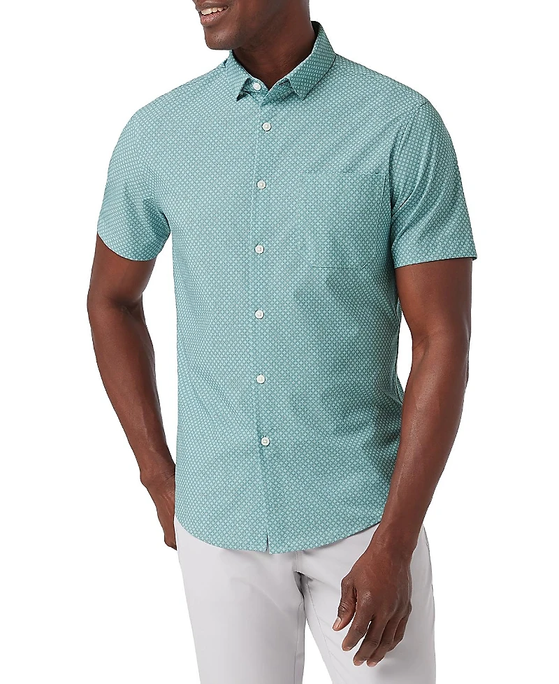 Mizzen+Main Leeward Short Sleeve Dress Shirt