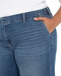 Weekender High Rise Wide Leg Jeans Walnut Creek