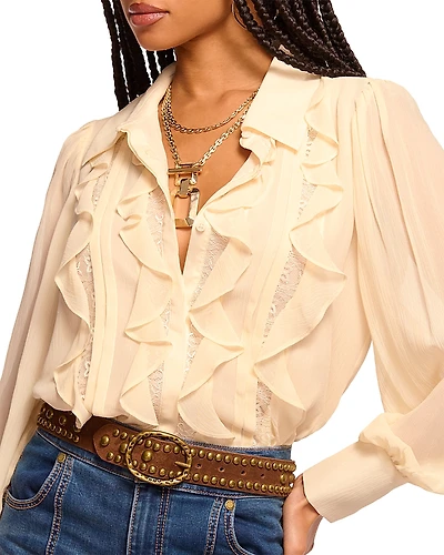 Ramy Brook Claire Silk Shirt