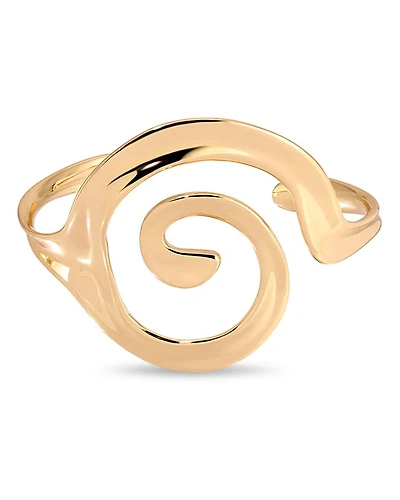 Aura Swirl Cuff Bracelet
