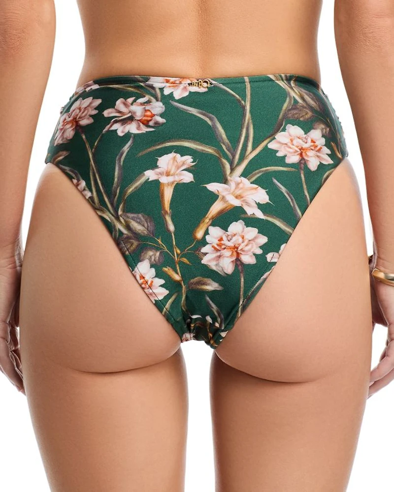 Botanic Retro High Waisted Bikini Bottom