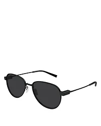 Saint Laurent Pilot Sunglasses, 53mm