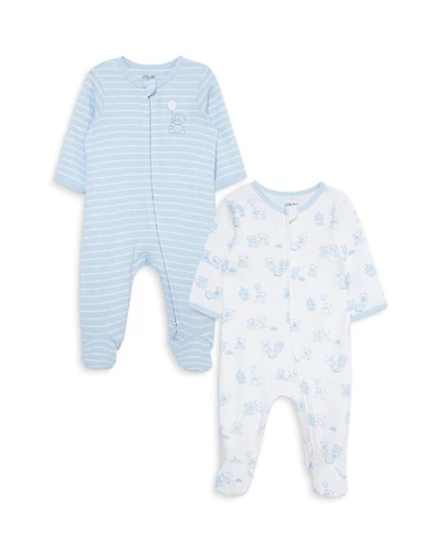 Boys' Bear Footies, Pack of 2 - Baby