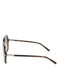 Rectangle Prisma Sunglasses, 57mm