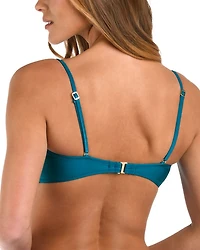 Krysta Shimmer Bandeau Bikini Top