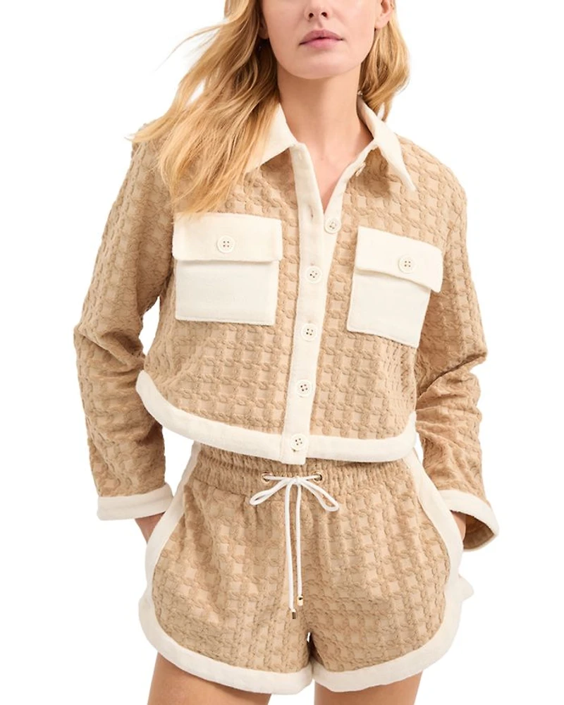 Zariah Cropped Jacket Cardigan