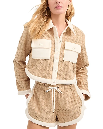 Veronica Beard Zariah Cropped Jacket Cardigan