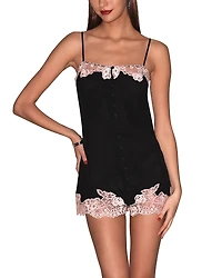 Fleur du Mal Lace Applique Slip