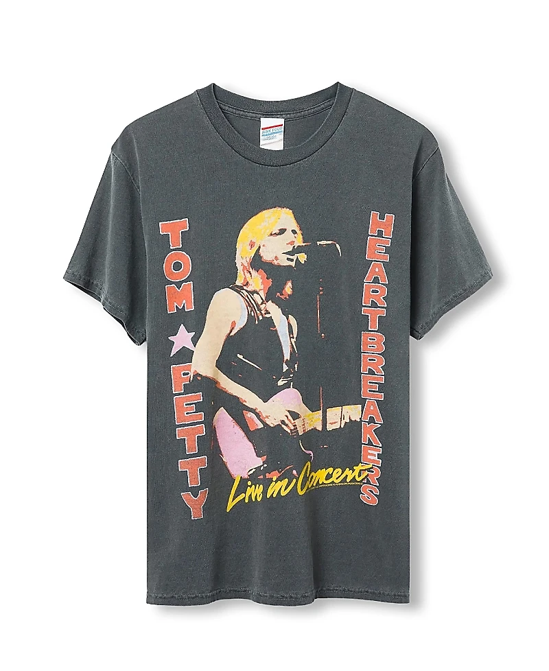 Junk Food Clothing Unisex Tom Petty Live