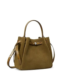 Romy Suede Bucket Bag