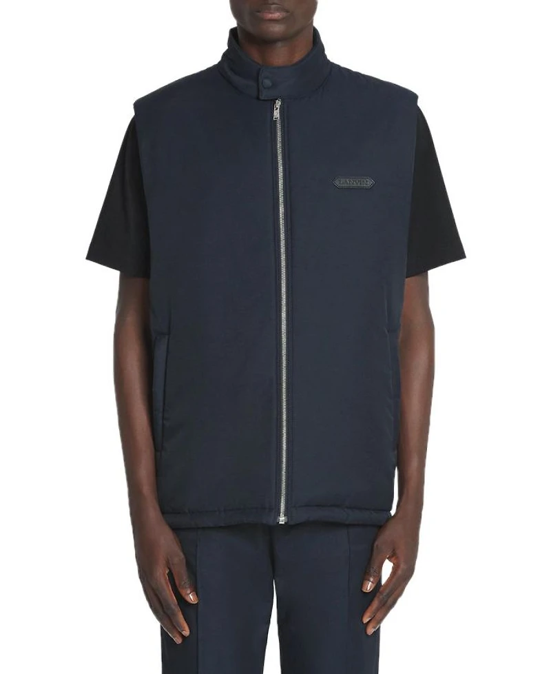 Sleeveless Padded Jacket Technical Cotton