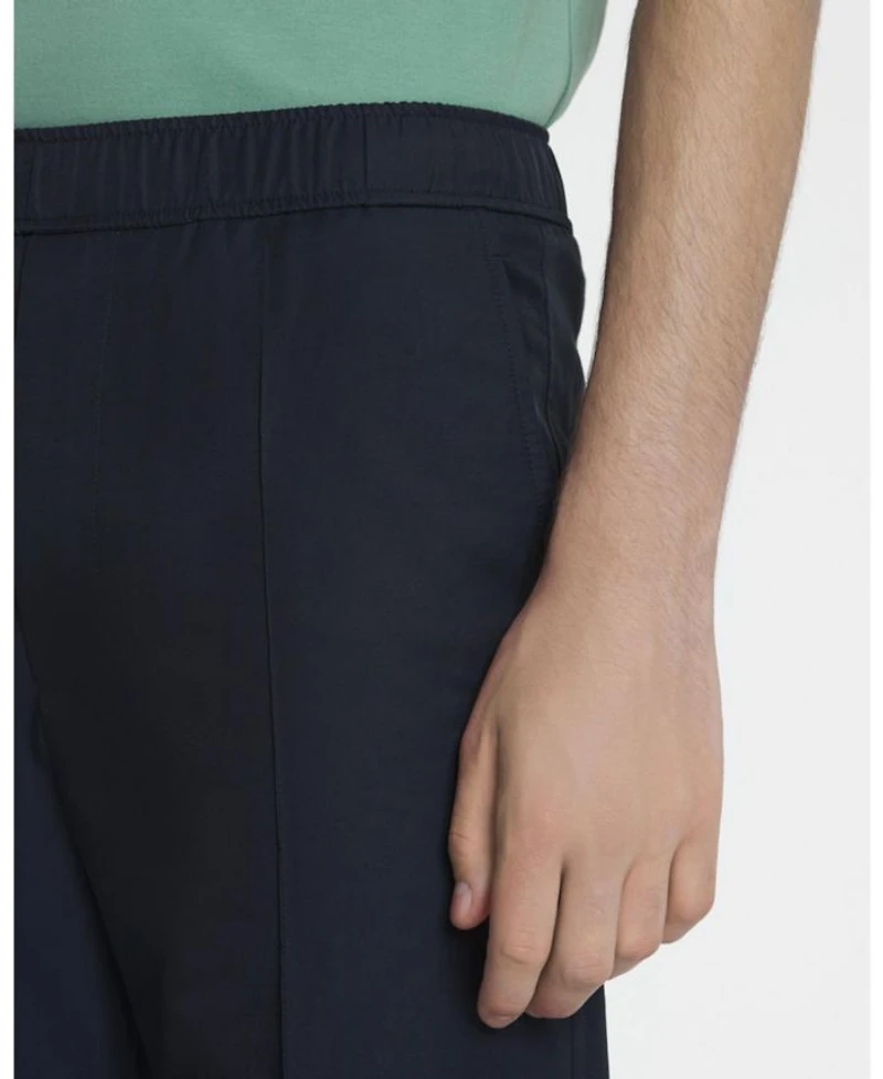 Elastic Waistband Pants Technical Cotton