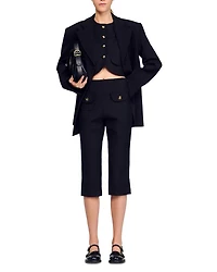 Buttoned Crop Top
