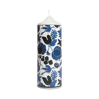 La DoubleJ Wild Bird Printed Pillar Candle