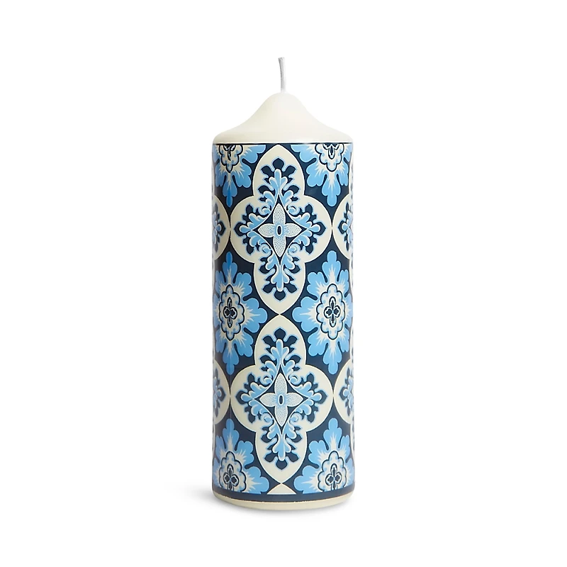 La DoubleJ Palazzo Printed Pillar Candle