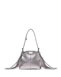 Maje Metallic Micro Bag