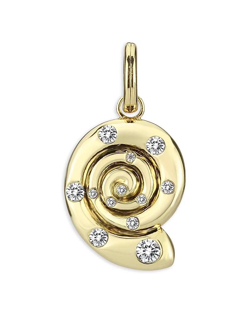 Aqua Sea Shell Charm - Exclusive