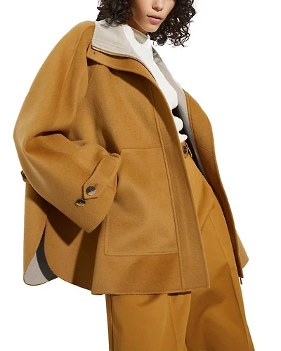 Wool A Line Jacket