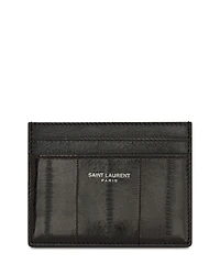 Eel Leather Card Case