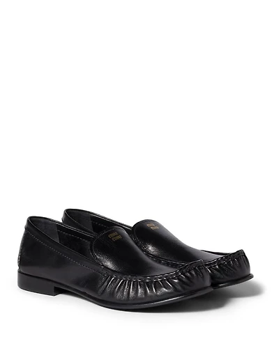 Women's Mocassini Leather Moccasin Loafers