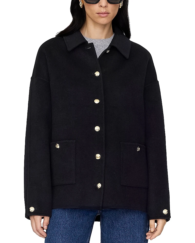 Anine Bing Luca Wool Cashmere Jacket
