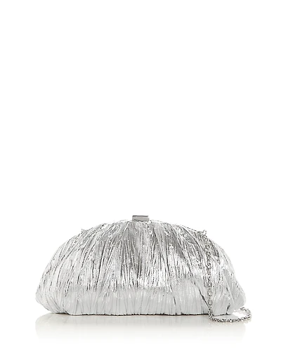 Sondra Roberts Gathered Pleat Convertible Clutch