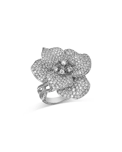 Bloomingdale's Fine Collection Diamond Flower Ring