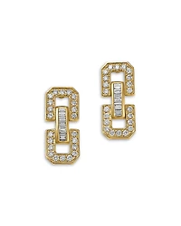 Bloomingdale's Fine Collection Diamond Link Drop Earrings