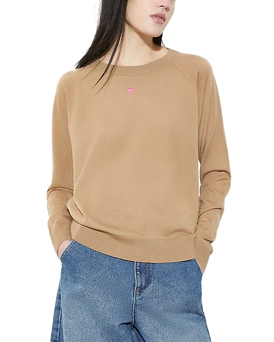 Max & Co. Merino Wool Crewneck Sweater