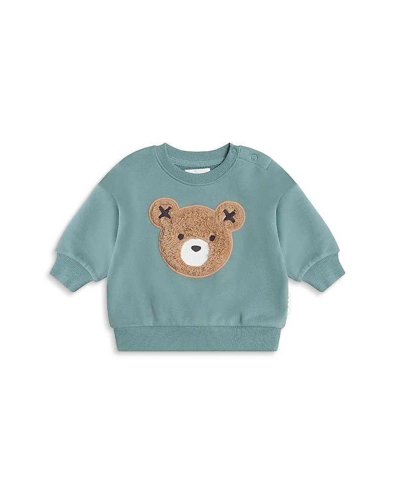 Huxbaby Boys' Furry Huxbear Sweatshirt - Baby, Little Kid