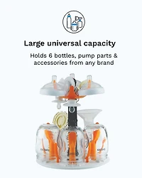 One Step™ Baby Bottle Sanitizer And Dryer - Electric Steam Sterilizer