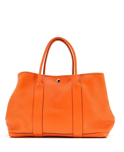 Pre-Owned HERMES 36 Garden Party Tote Leather