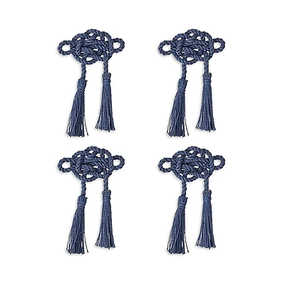 Juliska Mystic Knot Napkin Rings, Set of 4