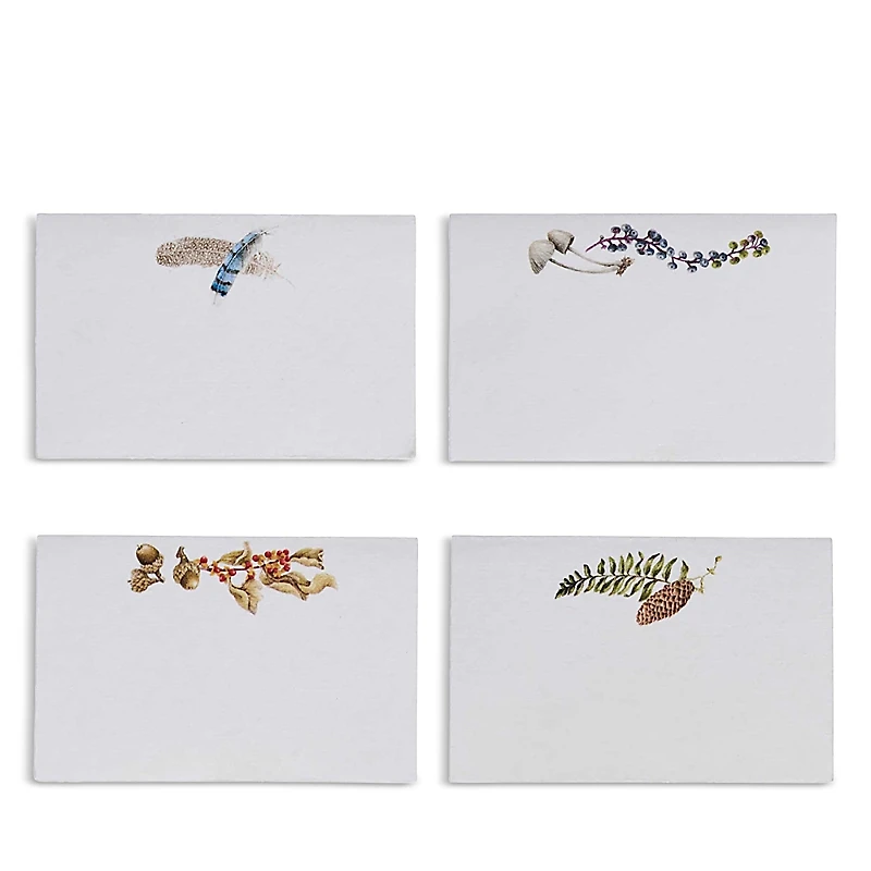 Juliska Forest Walk Place Cards, Assorted Set of 12