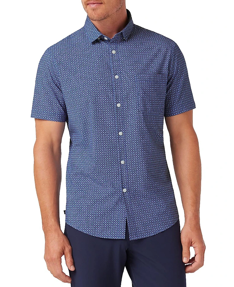Mizzen+Main Leeward Short Sleeve Dress Shirt
