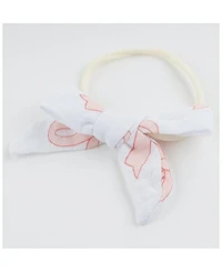 Girls' Tie Bow Big Bows in Pink Tie Bow Headband - Baby